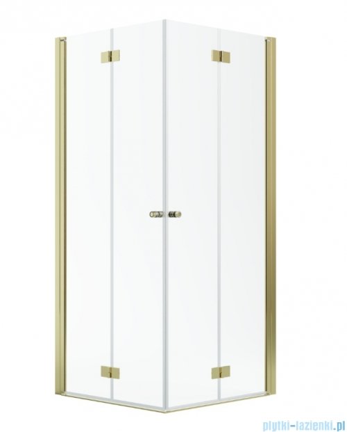 Radaway Nes Gold Kdd B kabina 100x100cm złoty połysk 10024100-09-01L/10024100-09-01R