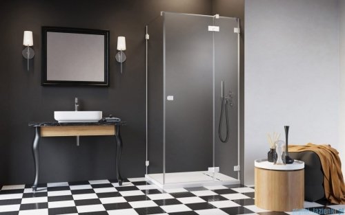 Radaway Essenza Pro White Kdj kabina 100x80cm prawa szkło przejrzyste 10097100-04-01R/10098080-01-01