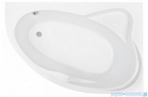 Poolspa Wanna asymetryczna EUROPA 165x105 prawa + hydromasaż Smart 1 PHA4610ST1C0000