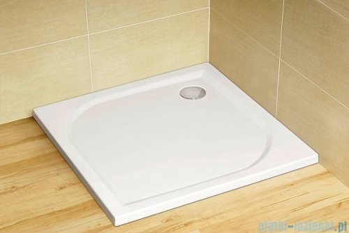 Radaway Eos II KDJ kabina prysznicowa 90x90 lewa szkło przejrzyste + brodzik Delos C + syfon 3799421-01L/3799431-01R/SDC0909-01