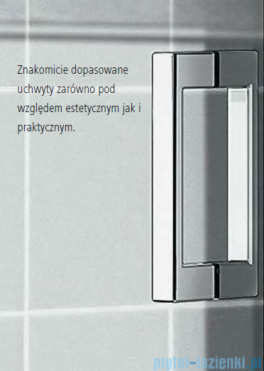 Kermi Cada XS kabina walk-in 80 cm CKTWF08020VPK