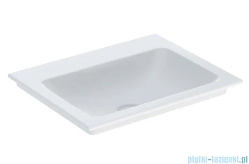 Geberit One Umywalka meblowa bez otworu na baterię 60x48cm KeraTect 505.011.01.1