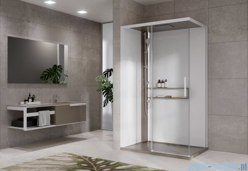 Novellini Glax 2 2.0 kabina z hydromasażem 120x90 lewa corda G222P299SM1-1TU
