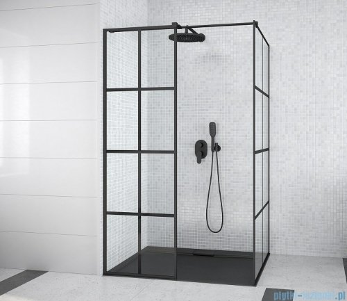 Besco Excea kabina walk-in 120x90cm przejrzyste