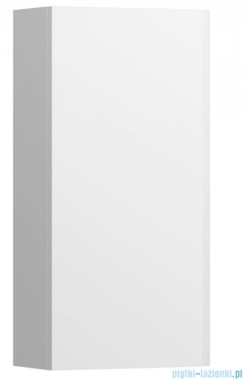 Laufen Lani kolumna łazienkowa niska 1 drzwi lewa biały połysk  H4037011122611
