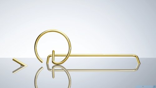 Deante SILIA Haczyk pojedynczy złoty ADI_Z111