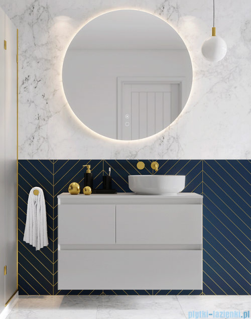 Elita Split szafka podumywalkowa 100x63x46cm biały mat 168160