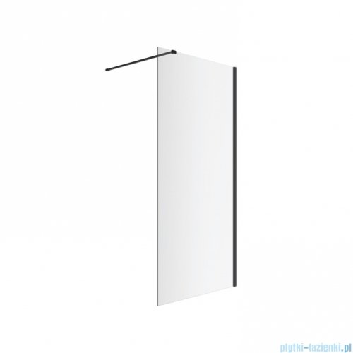 Excellent Vidoq Walk-in ścianka prysznicowa prosta 80x200 cm, czarny mat KAEX.1506.K.800.BL