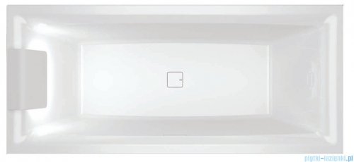 Riho Still Square wanna z zagłówkiem i oświetleniem lewa 180x80cm + syfon B099004005