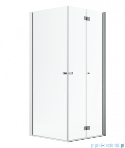 Radaway Nes Brushed Nickel KDD B / KDD I kabina 100x100cm prawa szczotkowany nikiel przejrzyste 10024100-91-01R/10015100-91-01L