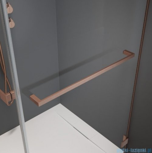 Radaway Idea DWJ Brushed Copper drzwi wnękowe 130cm prawe szczotkowana miedź 387017-93-01R