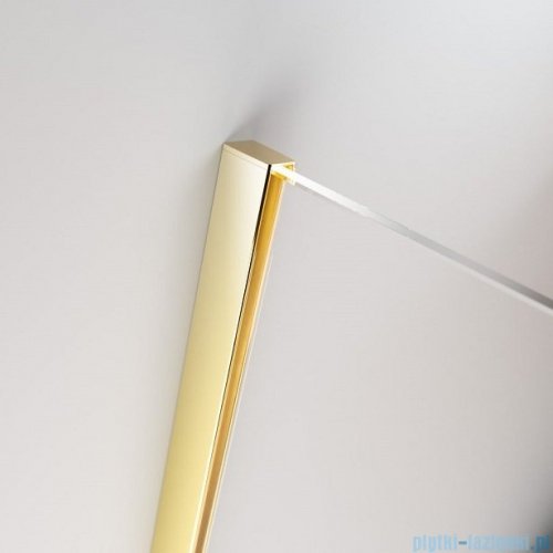 Radaway Furo Gold PND II parawan nawannowy 170cm prawy szkło przejrzyste 10109888-09-01R/10112844-01-01
