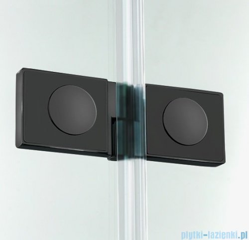 New Trendy New Soleo Black 100x70x195 cm kabina prostokątna przejrzyste D-0236A/D-0237A