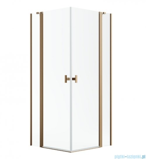 Radaway Nes Kdd II Brushed Copper kabina 100x100cm szczotkowana miedź 10031100-93-01L/10031100-93-01R