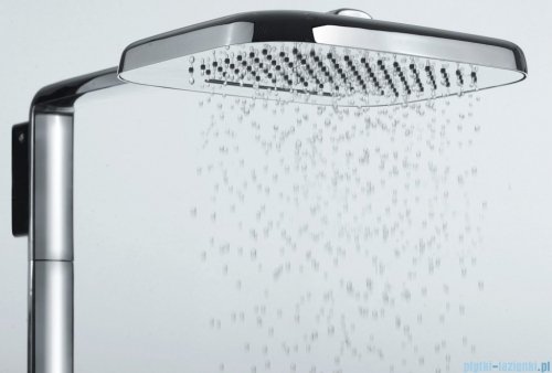 Omnires Hudson kolumna natryskowa z baterią i zestawem natryskowym chrom deszczownica