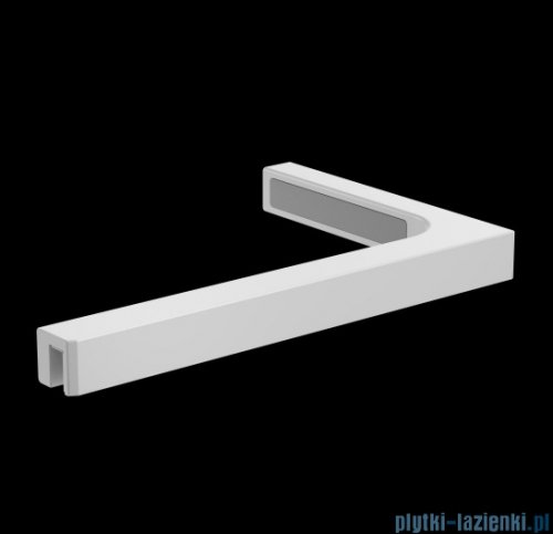 Radaway Modo SL White PNJ II parawan nawannowy 70cm prawy biały mat/przejrzyste 10316070-04-01R