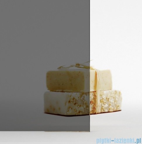 Radaway Nes Brushed GunMetal Ptd kabina pięciokątna 80x80cm szczotkowany grafit 10051000-92-01/10051400-92-01