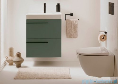 Roca Ella szafka 118x44x63 CZARNY  MAT A857772532