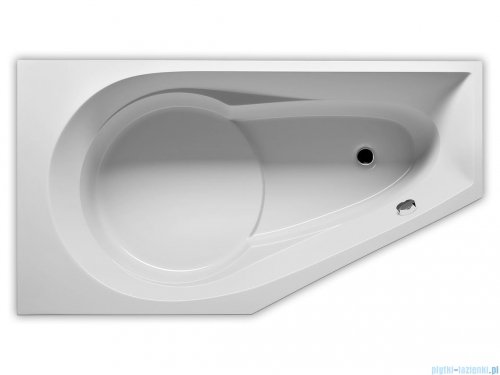 Riho Yukon wanna asymetryczna 160x90cm z hydromasażem Flow prawa B008010005