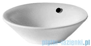 Duravit Starck 1 umywalka stawiana z przelewem bez otworu na baterię 530 mm 040853 00 00