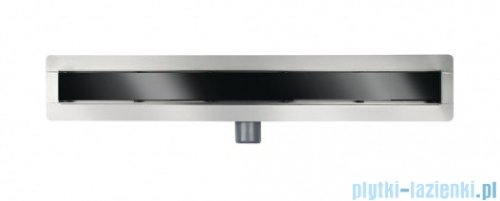 Besco Virgo Black czarny odpływ liniowy 60x6cm OL-60-VBL