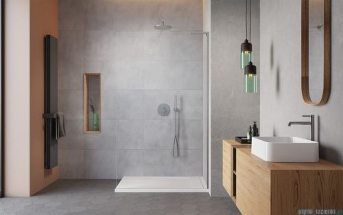 Radaway Modo SL II Brushed Nickel kabina Walk-in 60x200 prawa szczotkowany nikiel 10319064-91-01R