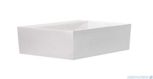 Besco Vera Glam Złota umywalka nablatowa 40x50x15cm #UMD-V-NBZ