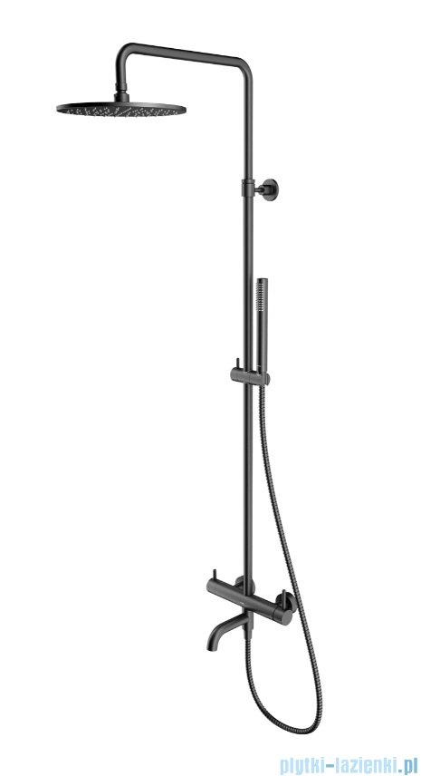 Omnires Y system wannowy natynkowy grafit szczotkowany Y1234MGR