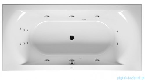 Riho Lima wanna prostokątna 190x90cm z hydromasażem Flow lewa B053013005