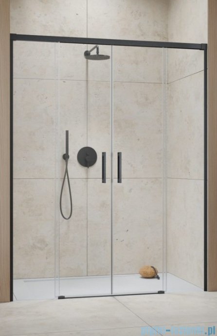 Radaway Idea 6 DWD Brushed GunMetal drzwi wnękowe 140cm szczotkowany grafit 387124-92-01