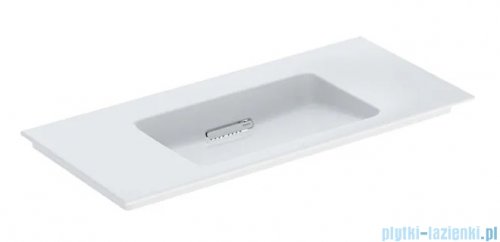 Geberit One CleanDrain Umywalka prostokątna 105x48cm KeraTect 505.014.00.1