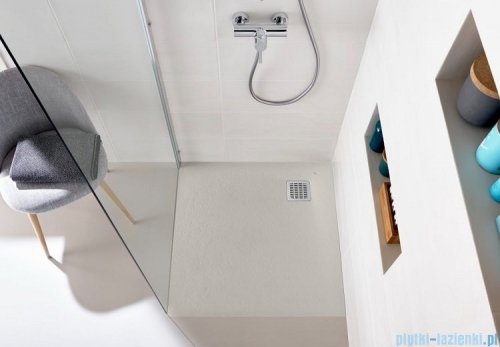 Roca Terran 120x100cm brodzik prostokątny konglomeratowy perłowy AP1014B03E801630