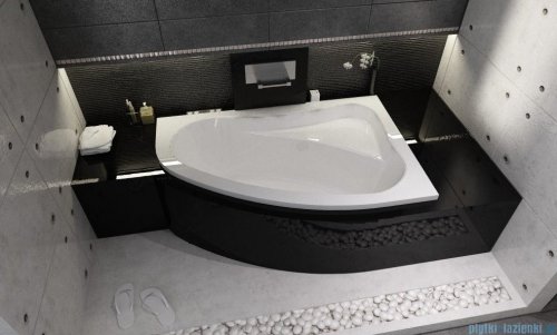 Riho Lyra/Aryl wanna asymetryczna 170x110cm z hydromasażem Air lewa B018004005