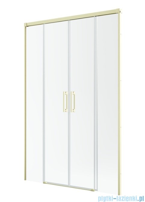 Radaway Idea 6 DWD Brushed Light Gold drzwi wnękowe 160cm szczotkowany jasny złoty 387126-98-01