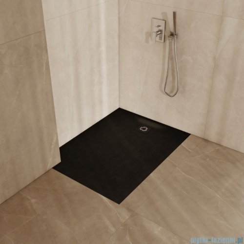 Schedpol Schedline Magnific brodzik prostokątny Black Stone 140x90x3,5cm 3SP.M1P-90140/C/ST-M9/C/ST
