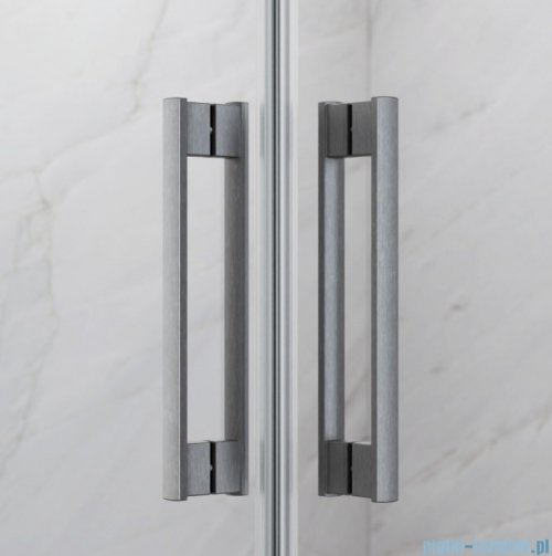 Radaway Idea DWJ Brushed Nickel drzwi wnękowe 160cm lewe szczotkowany nikiel 387020-91-01L