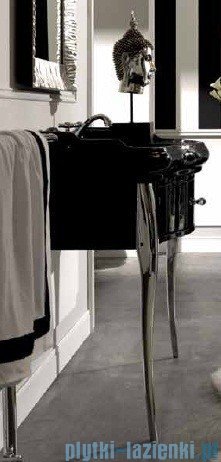 Kerasan Retro Stolik czarny pod umywalkę chrom/chrom 7363K3