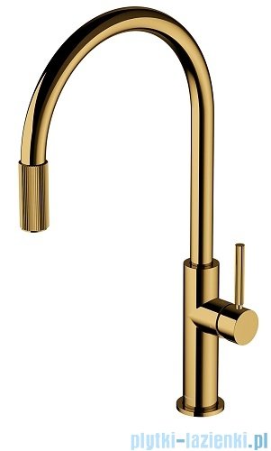 Omnires Switch bateria kuchenna z zestawem filtrującym złota SW9057-FD1GL