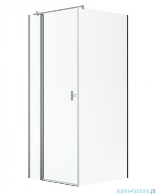 Radaway Nes Kdj II Brushed Nickel kabina 90x70cm lewa szczotkowany nikiel 10032090-91-01L/10039070-01-01