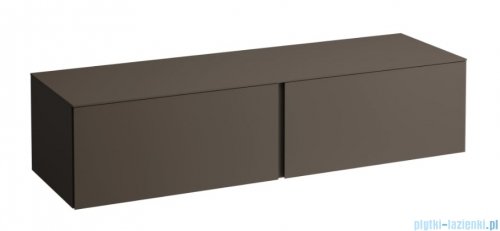 Laufen ILBAGNOALESSI szafka pod umywalkę 160x50 cm Ciemny brąz H4303300974291