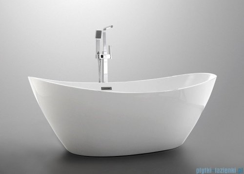 The North Bath Frigg wanna wolnostojąca 180x87cm + Syfon Klik-klak wizualizacja wanna stojąca