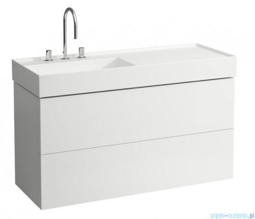 Laufen KARTELL szafka pod umywalkę 118x45cm biały mat H4076480336401