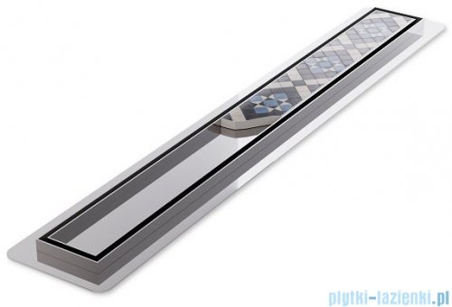 Wiper New Premium Pure Odpływ liniowy z kołnierzem 80 cm syfon drop 35 szlif 500.0103.02.080