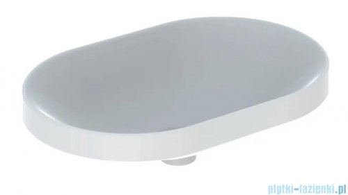 Geberit VariForm Umywalka owalna wpuszczana w blat, bez przelewu 60x40cm KeraTect 500.730.00.2