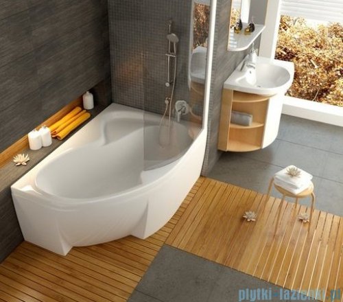 Ravak Wanna asymetryczna Rosa II 150x105cm Prawa CJ21000000