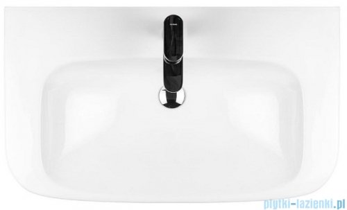 Oltens Gulfoss umywalka 80x46 cm nablatowa częściowo wpuszczana z powłoką SmartClean 41902000