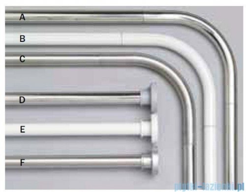 Sealskin Drążek prysznicowy Rod 1 Silver 70-115 cm aluminium mat 275555205