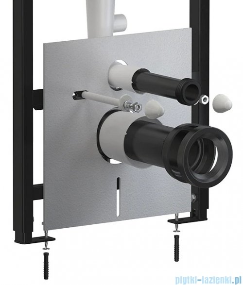 Omnires Flush Set Strongframe stelaż podtynkowy do WC przycisk spłukujący chrom połysk STFWC1M-RCR
