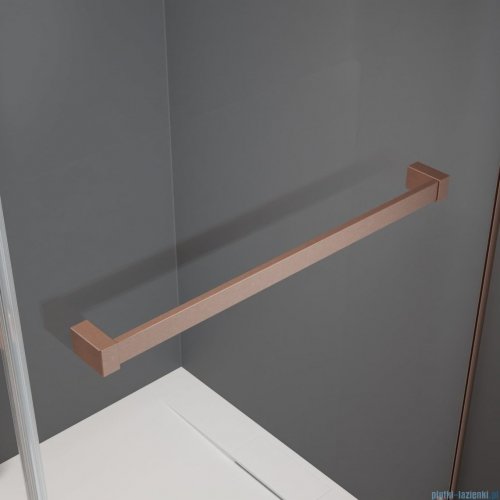 Radaway Idea Kdj Brushed Copper kabina 140x75cm prawa szczotkowana miedź 387044-93-01R/387049-93-01L