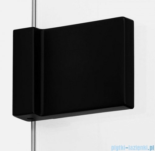 New Trendy Avexa Black kabina prostokątna 90x80x200 cm przejrzyste lewa EXK-1574
